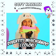 Carica l'immagine nel visualizzatore di Gallery, Soft Kawaii Slime Fluffy 4pz 12€. Colori e profumi assortiti.