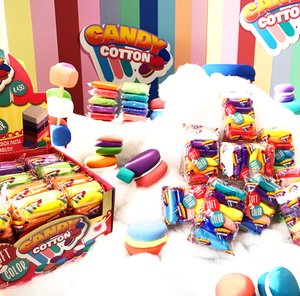 Nuovi Candy Cotton Soft & Color 4PZ 15€. Colori e profumi assortiti.
