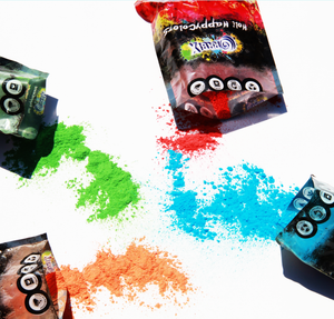 Holi Colors PartyPack 20 buste 20€. Le Polveri che colorano l'allegria.