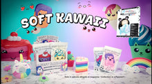 Carica l'immagine nel visualizzatore di Gallery, Soft Kawaii Slime Fluffy 4pz 12€. Colori e profumi assortiti.