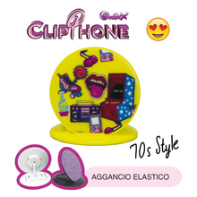 Carica l&#39;immagine nel visualizzatore di Gallery, NOVITA&#39; MammaGiulia FigliaChiara ClipPhone. Cambia look al celluare.
