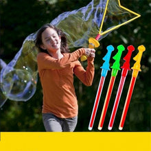 Carica l&#39;immagine nel visualizzatore di Gallery, Big Size 46cm Outdoor Toys Long Bubble Machine Gun Bar Sticks Without Water Western Sword Shape For Kids Soap Bubble Toy
