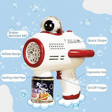 Carica l&#39;immagine nel visualizzatore di Gallery, Bubble Gun, pistola spaziale di bolle di sapone automatica e luminosa.
