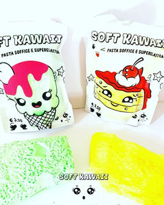 Soft Kawaii Slime Fluffy 10 pz.  Sconto 33% Colori e profumi assortiti.