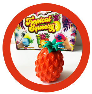 Tropical Squeezy. Le colorate Ananas da schiacciare