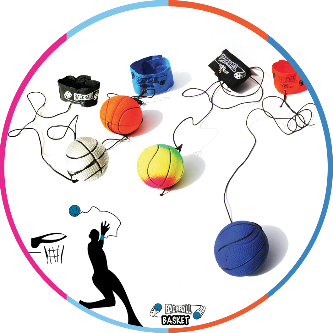 BackBall di Orrbix 4 PZ A 10€ Stile Basket MISTE