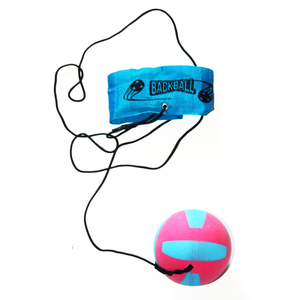 BackBall. L'originale palla di Orrbix con filo elastico. Lanciala, rimbalza e ritorna