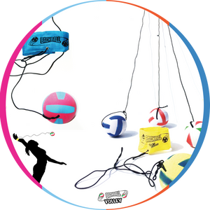BackBall di Orrbix  4 PZ 10€. Stile Volley MISTE