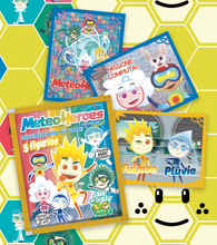 Carica l&#39;immagine nel visualizzatore di Gallery, Meteoheroes. Nuova Edizione 2022: Insieme siamo più forti!  40 bustine di figurine MAXI
