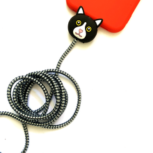 Carica l&#39;immagine nel visualizzatore di Gallery, WOWPhone 1 PZ 3,5€. Colorati Kit Cable Protector per proteggere i cavetti di tanti dispositivi
