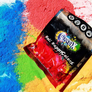 Holi Colors Party  60 buste 53€. Le Polveri che colorano l'allegria.