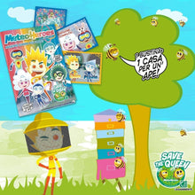 Carica l&#39;immagine nel visualizzatore di Gallery, Meteoheroes, Nuova Edizione 2022: &quot;Insieme siamo più forti!&quot; Album+2 bustine figurine.
