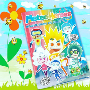 Meteoheroes. Nuova Edizione 2022: Insieme siamo più forti!  40 bustine di figurine MAXI