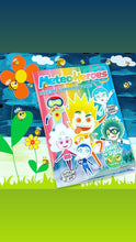 Carica l&#39;immagine nel visualizzatore di Gallery, Meteoheroes, Nuova Edizione 2022: &quot;Insieme siamo più forti!&quot; Album+2 bustine figurine.
