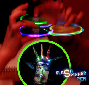 FlashSpinnerPen  pack 4pz.  10€