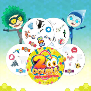 2DOUBLE Meteoheroes. Il Gioco di carte dei supereroi dell'ambiente!
