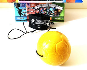 BackBall. L'originale palla di Orrbix con filo elastico. Lanciala, rimbalza e ritorna