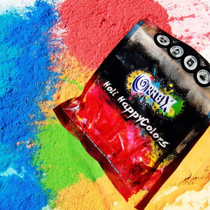 Holi Colors PartyPack 15 buste15 €. Le Polveri che colorano l'allegria.
