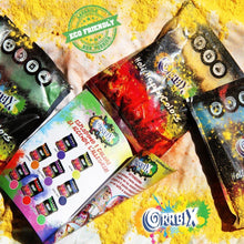 Carica l&#39;immagine nel visualizzatore di Gallery, Holi Colors Happypack 7 PZ 12 €. 500 gr di colorata allegria.
