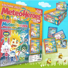Carica l&#39;immagine nel visualizzatore di Gallery, Meteoheroes, Nuova Edizione 2022: &quot;Insieme siamo più forti!&quot; Album+2 bustine figurine.
