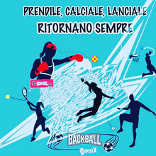 Carica l&#39;immagine nel visualizzatore di Gallery, BackBall. L&#39;originale palla di Orrbix con filo elastico. Lanciala, rimbalza e ritorna
