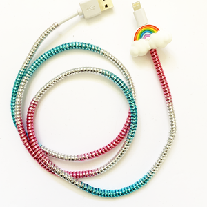 WOWPhone 1 PZ 3,5€. Colorati Kit Cable Protector per proteggere i cavetti di tanti dispositivi